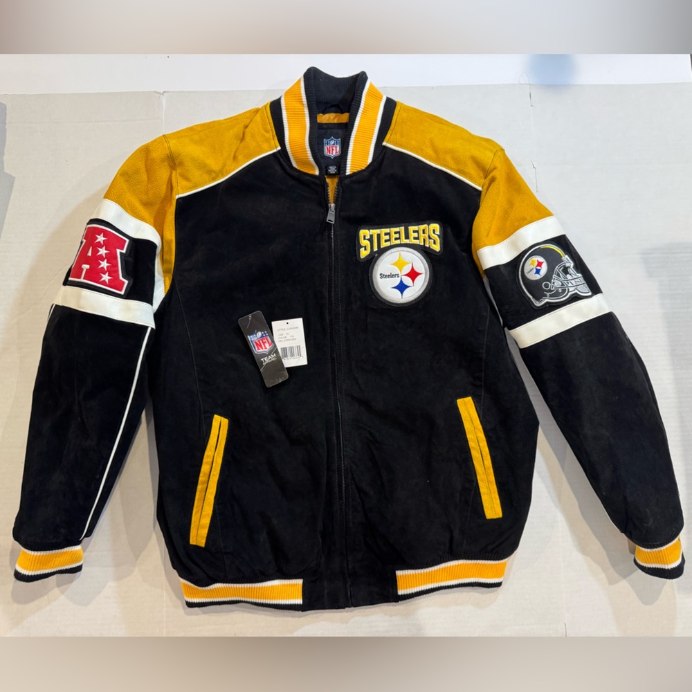 NFL Black and Gold Bomber Jacket